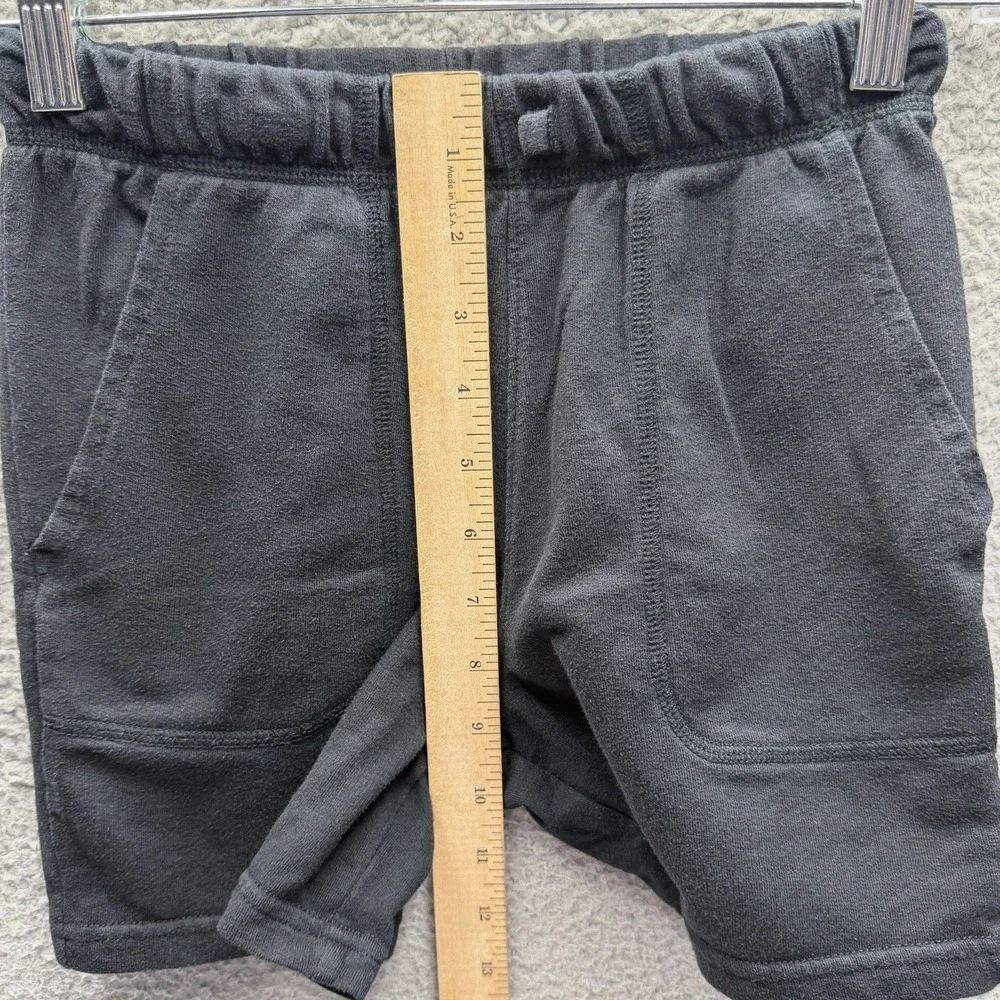 Carters Shorts Boy Size 8 Black Cotten Blend Drawstring Sweat Shorts Boys Size 8
